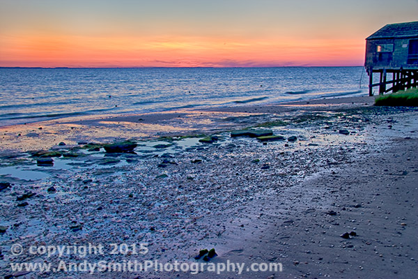 Sunset Glow over the Delaware Bay at Seabreeze